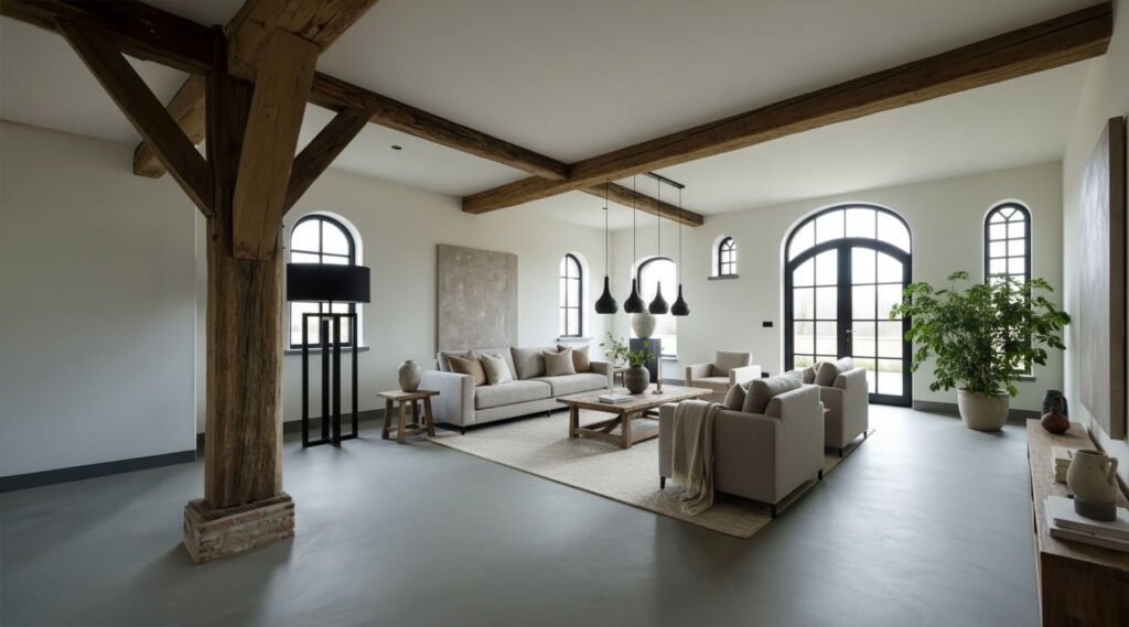 De kunst van natuurlijke luxe: lava gietvloeren met karakter IQON Lava Gietvloeren